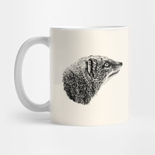 Yellow mongoose Mug